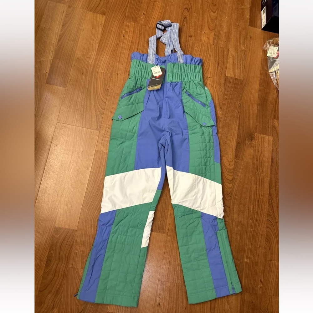 NWT $398 Free People Movement All Prepped Bibb Ski M Snowboard